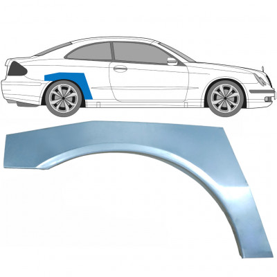 Hátsó sárvédő javító panel hoz Mercedes CLK 2002-2009 / Jobb 5936