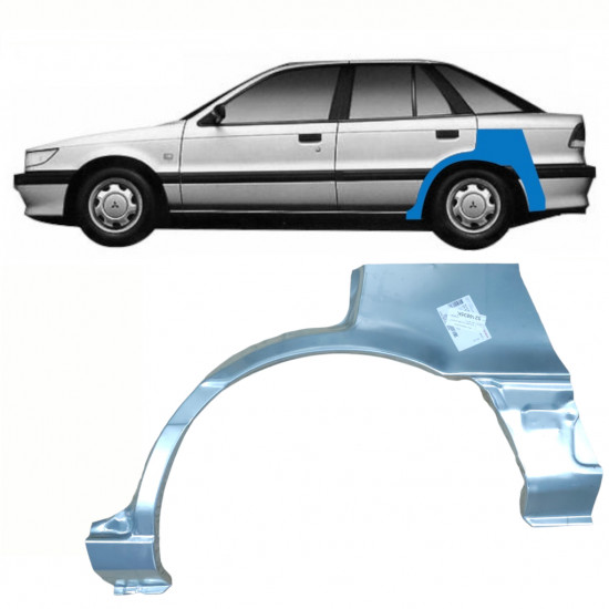 Hátsó sárvédő javító panel hoz Mitsubishi Colt / Lancer 1988-1992 / Bal 10796