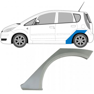 Hátsó sárvédő javító panel hoz Mitsubishi Colt 2004-2012 / Bal 5878