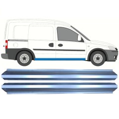 Küszöb javító panel hoz Opel Combo C 2000-2010 / Bal = Jobb (szimmetrikus) / Készlet 10281