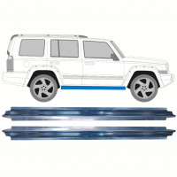 Küszöb javító panel hoz Jeep Commander 2005-2010 / Bal = Jobb (szimmetrikus) / Készlet 10061