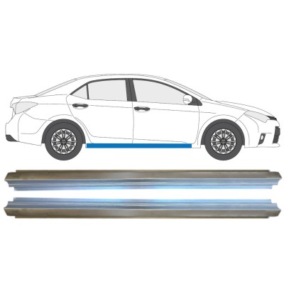 Küszöb javító panel hoz Toyota Corolla 2013-2019 / Bal+Jobb / Készlet 14891