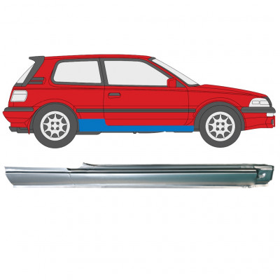 Küszöb javító panel hoz Toyota Corolla 1987-1992 / Jobb 7049