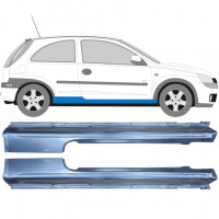 Küszöb javító panel hoz Opel Corsa 2000-2010 / Bal+Jobb / Készlet 9436