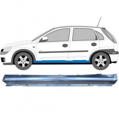 Küszöb javító panel hoz Opel Corsa 2000-2010 / Bal 6876