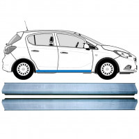 Küszöb javító panel hoz Opel Corsa E 2014-2019 / Bal+Jobb / Készlet 12883