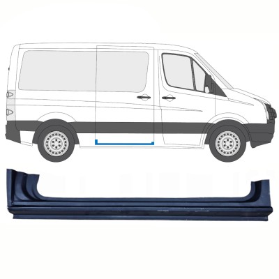 Tolóajtó küszöb javító panel hoz Volkswagen Crafter 2005-2017 / Jobb 13893