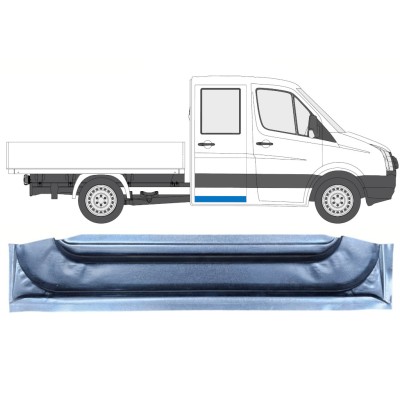 Belső hátsó ajtó javító panel hoz Volkswagen Crafter 2005-2017 / Bal = Jobb (szimmetrikus) 13747