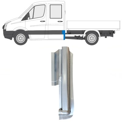 Hátsó sarok javító panel hoz Volkswagen Crafter 2005-2017 / Jobb 15509