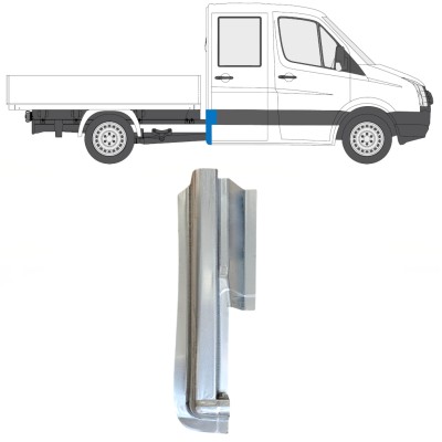 Hátsó sarok javító panel hoz Volkswagen Crafter 2005-2017 / Jobb 15508