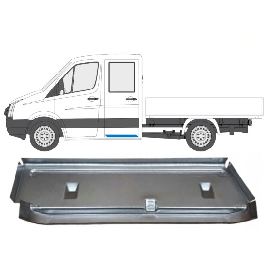 Fellépő lemez bal belső küszöbbel hoz Volkswagen Crafter 2005-2017 / Bal 15369