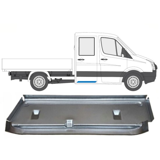 Fellépő lemez bal belső küszöbbel hoz Volkswagen Crafter 2005-2017 / Jobb 15368