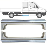 Hátsó küszöb javító panel hoz Volkswagen Crafter 2005-2017 / Bal+Jobb / Készlet 15520