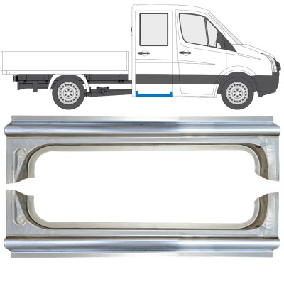 Hátsó küszöb javító panel hoz Volkswagen Crafter 2005-2017 / Bal+Jobb / Készlet 15520
