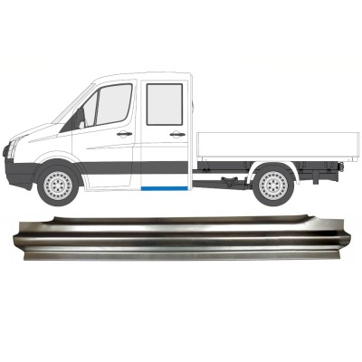 Hátsó küszöb javító panel hoz Volkswagen Crafter 2005-2017 / Bal 15515