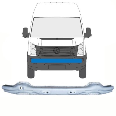 Első lökhárító merevítő hoz Volkswagen Crafter 2005-2017 13861