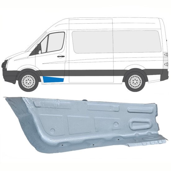 Bal első fellépő lemez hoz Volkswagen Crafter 2005-2017 / Bal 14103
