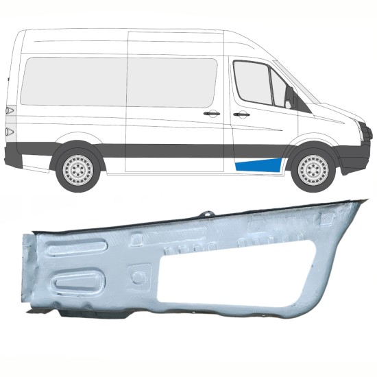 Bal első fellépő lemez hoz Volkswagen Crafter 2005-2017 / Jobb 14102