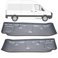 Fellépő lemez bal belső küszöbbel hoz Volkswagen Crafter 2005-2017 / Bal+Jobb / Készlet 15544