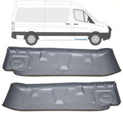 Fellépő lemez bal belső küszöbbel hoz Volkswagen Crafter 2005-2017 / Bal+Jobb / Készlet 15544
