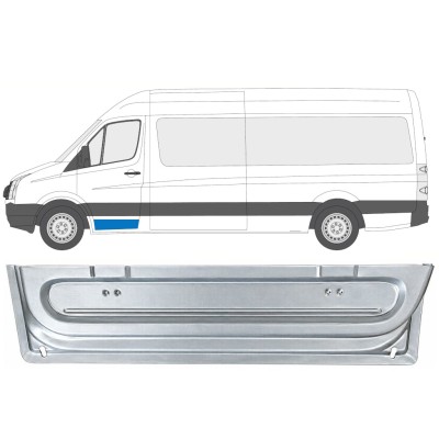 Belső első ajtó javító lemez hoz Volkswagen Crafter 2005-2017 / Bal 17057