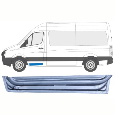 Belső első ajtó javító lemez hoz Volkswagen Crafter 2005-2017 / Bal 17057