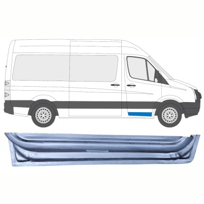 Belső első ajtó javító lemez hoz Volkswagen Crafter 2005-2017 / Jobb 17056