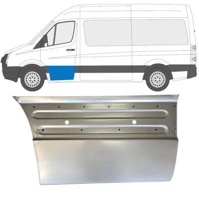 Első ajtó javító lemez hoz Volkswagen Crafter 2005-2017 / Bal 15495