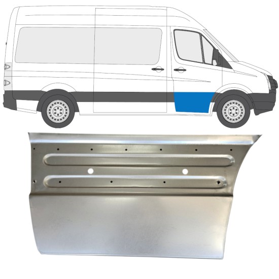 Első ajtó javító lemez hoz Volkswagen Crafter 2005-2017 / Jobb 15494