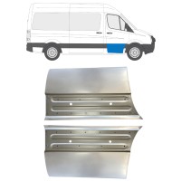 Első ajtó javító lemez hoz Volkswagen Crafter 2005-2017 / Bal+Jobb / Készlet 15496