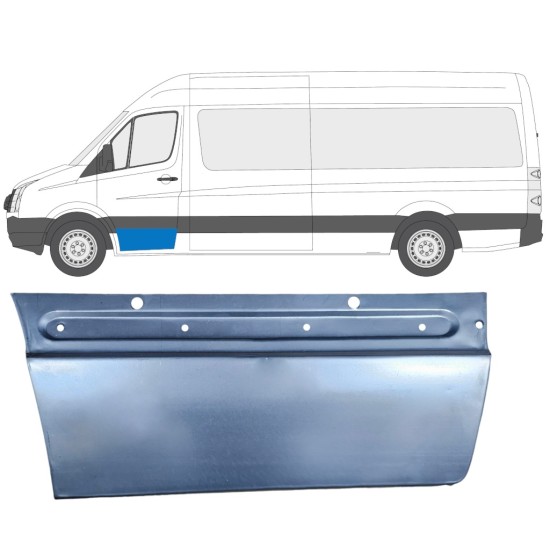 Első ajtó javító lemez hoz Volkswagen Crafter 2005-2017 / Bal 13448