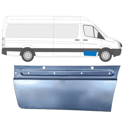 Első ajtó javító lemez hoz Volkswagen Crafter 2005-2017 / Jobb 13444