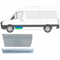Belső és külső első ajtó javító panel hoz Volkswagen Crafter 2005-2017 / Bal / Készlet 14029