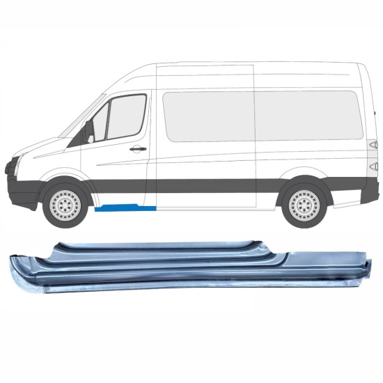 Első ajtó küszöb javító panel hoz Volkswagen Crafter 2005-2017 / Bal 13971