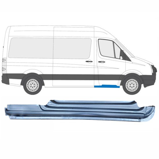 Első ajtó küszöb javító panel hoz Volkswagen Crafter 2005-2017 / Jobb 13970