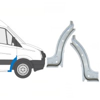Belső első sárvédő javító panel hoz Volkswagen Crafter 2005-2017 / Bal+Jobb / Készlet 15500