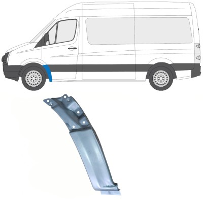 Első sárvédő javító panel hoz Volkswagen Crafter 2005-2017 / Bal 13751