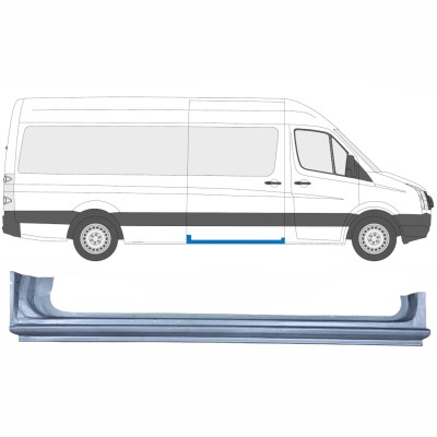 Tolóajtó küszöb javító panel hoz Volkswagen Crafter 2005-2017 / Jobb 13437