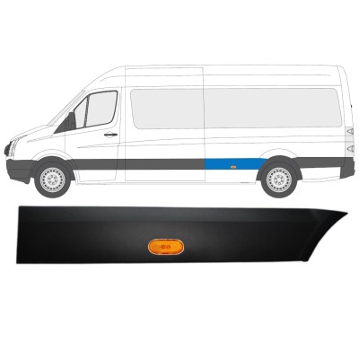 Hátsó sárvédő oldali díszítő elem lámpával hoz Volkswagen Crafter 2005-2017 / Bal / Készlet 13994