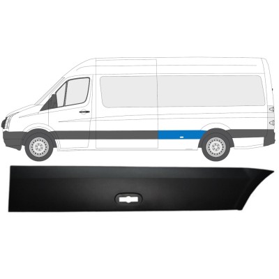 Hátsó sárvédő oldali díszítő elem hoz Volkswagen Crafter 2005-2017 / Bal 13827