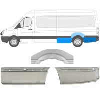 Hátsó sárvédő javító panel hoz Volkswagen Crafter 2005-2017 / Bal / Készlet 13944