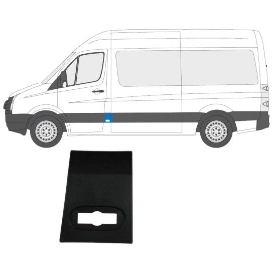 Ajtó díszléc hoz Volkswagen Crafter 2005-2017 / Bal 13688