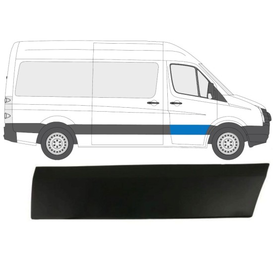 Első ajtó díszítő elem hoz Volkswagen Crafter 2005-2017 / Jobb 13687