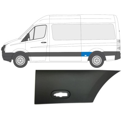 Hátsó sárvédő oldali díszítő elem hoz Volkswagen Crafter 2005-2017 / Bal 13823
