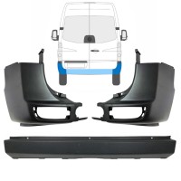 Hátsó lökhárító hoz Volkswagen Crafter 2005-2017 / Készlet 15554