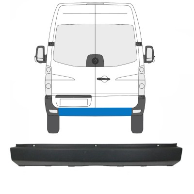 Hátsó lökhárító hoz Volkswagen Crafter 2005-2017 15550