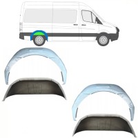 Belső hátsó kerékív javító panel hoz Volkswagen Crafter 2005-2017 / Készlet 14498
