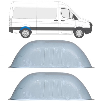 Hátsó kerékív javító panel hoz Volkswagen Crafter 2005-2017 / Készlet 14283