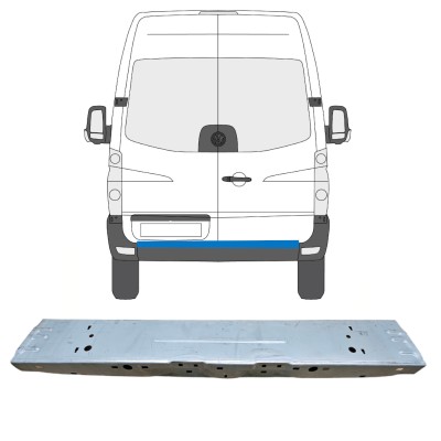 Hátsó javítólemez hoz Volkswagen Crafter 2005-2017 14239