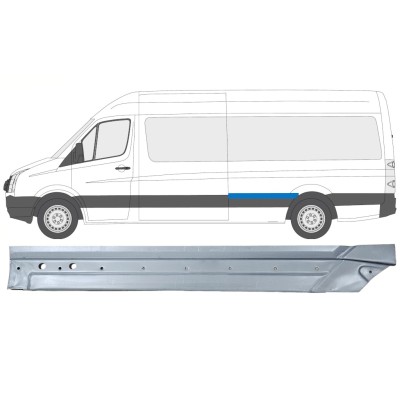 Hátsó sárvédő javító panel hoz Volkswagen Crafter 2005-2017 / Bal 14334